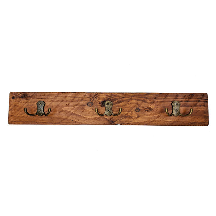 Alpen Home Handmade Wooden Coat Rack BK2404 Light Oak Wayfair.co.uk